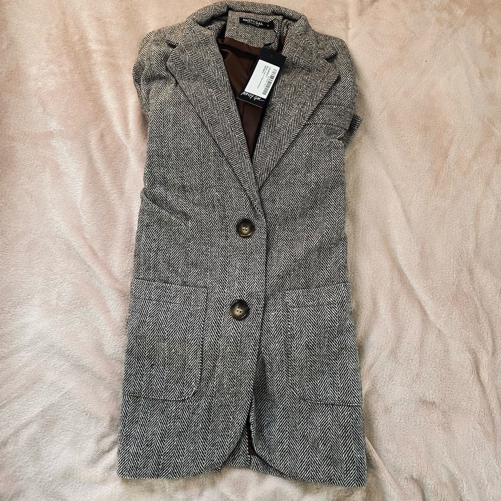 Nasty Gal Slouchy Oversized Blazer